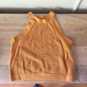 & Other Stories Halter Knit Top